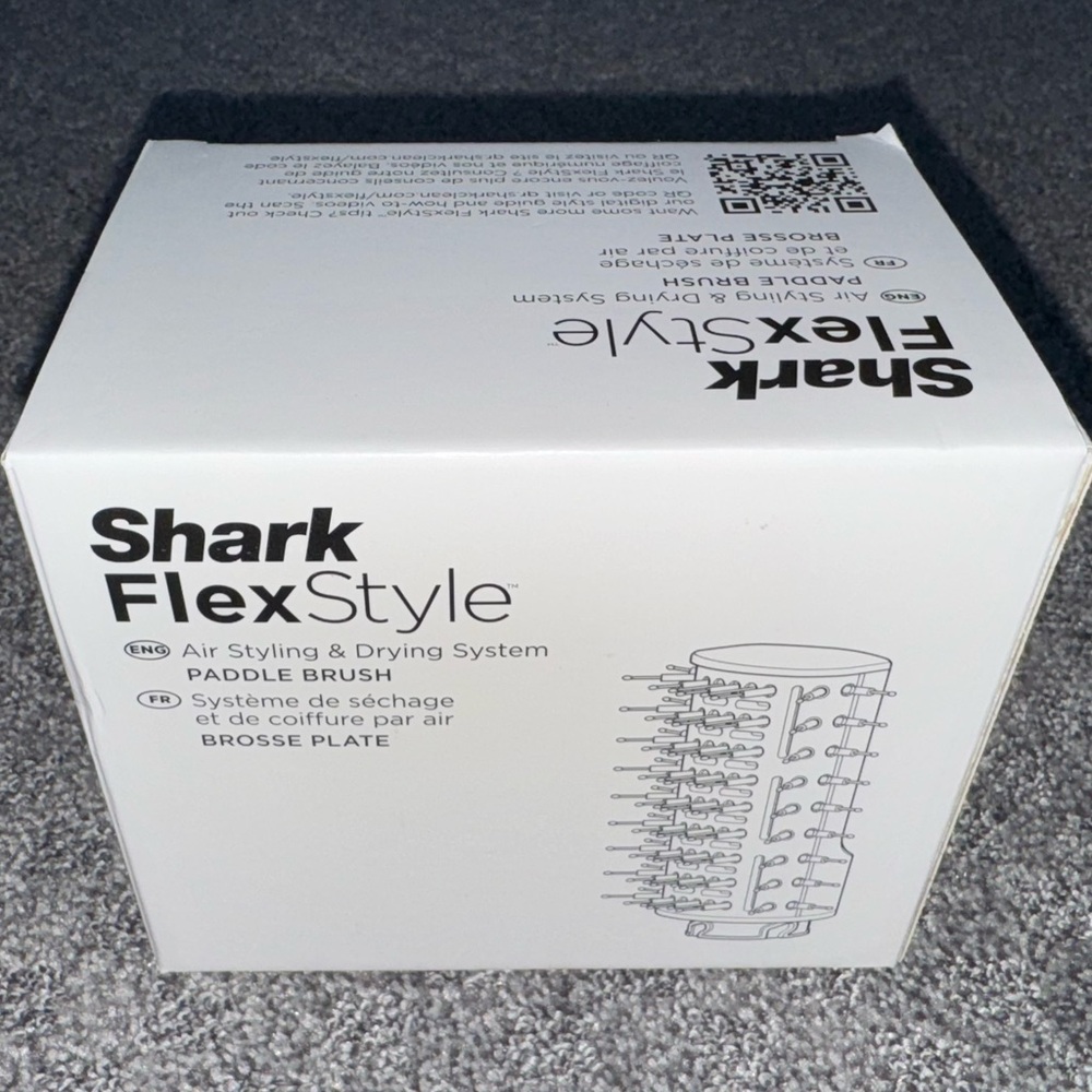 FlexStyle Paddle Brush - Sleek White